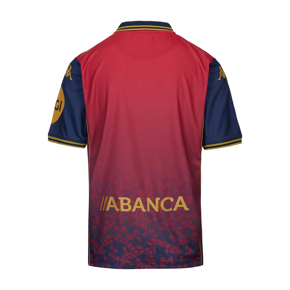 Maillot Kombat Away Deportivo 25/26 Rouge Enfant 02