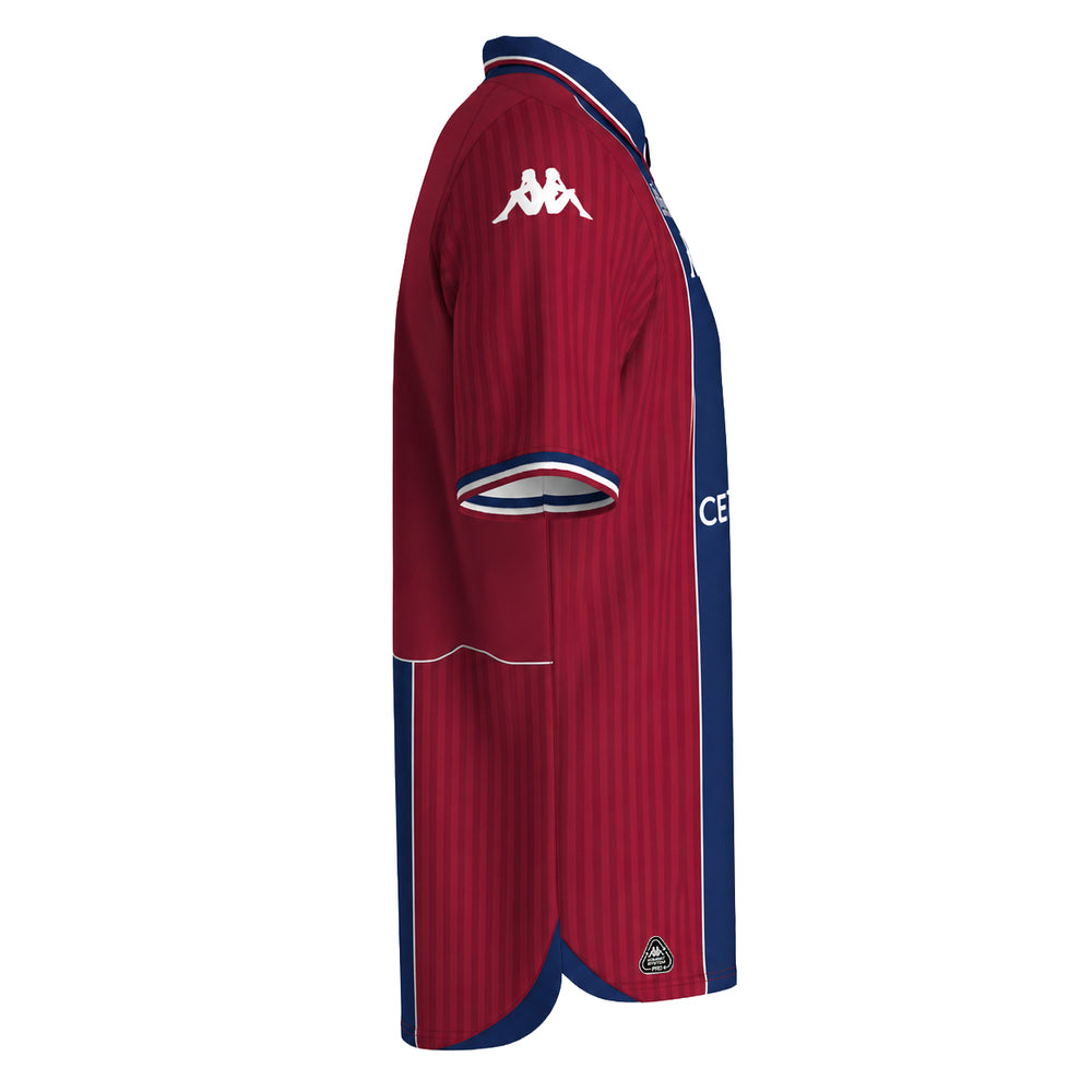 Maillot Kombat Home Clermont Foot 63 26/27 Rouge Homme 02