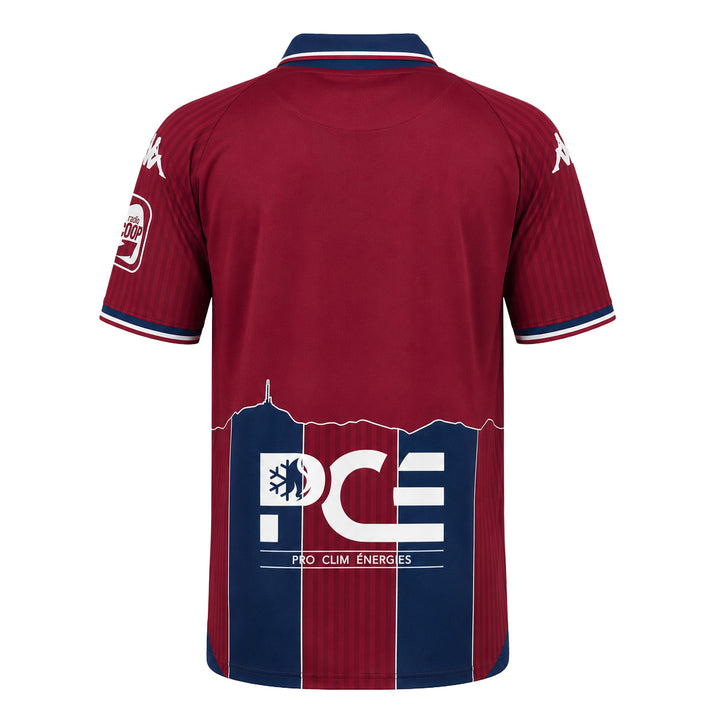 Maillot Kombat Home Clermont Foot 63 26/27 Rouge Homme 3