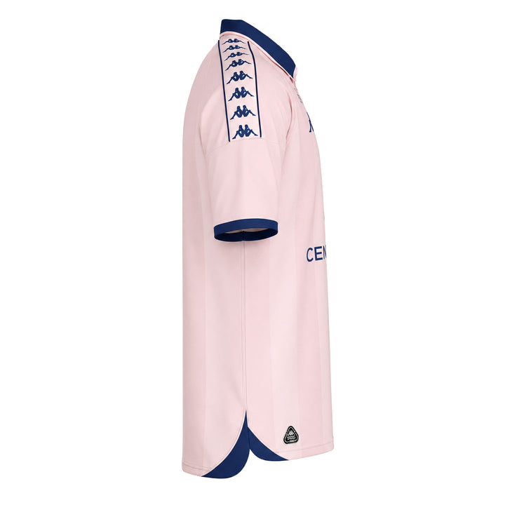 Maillot 222 Banda Kombat Away Clermont Foot 63 26/27 Rose Homme 2