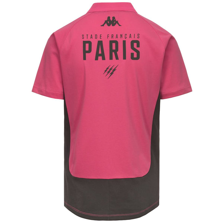 Polo Mindatti 2 Stade Français Paris 26/27 Rose Homme 3