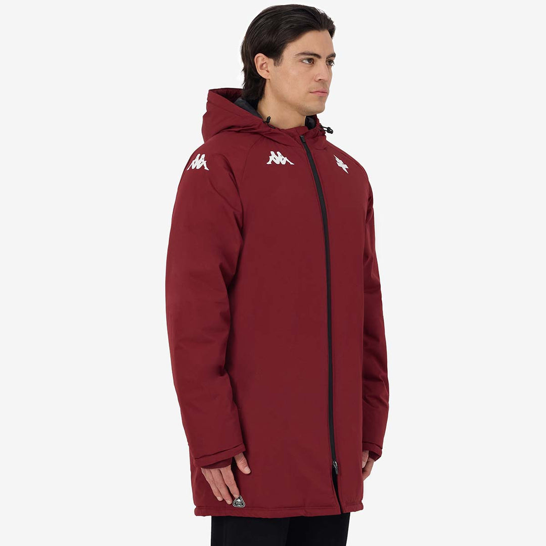 Parka Migolo Pro FC Metz 25/26 Grenat Homme main