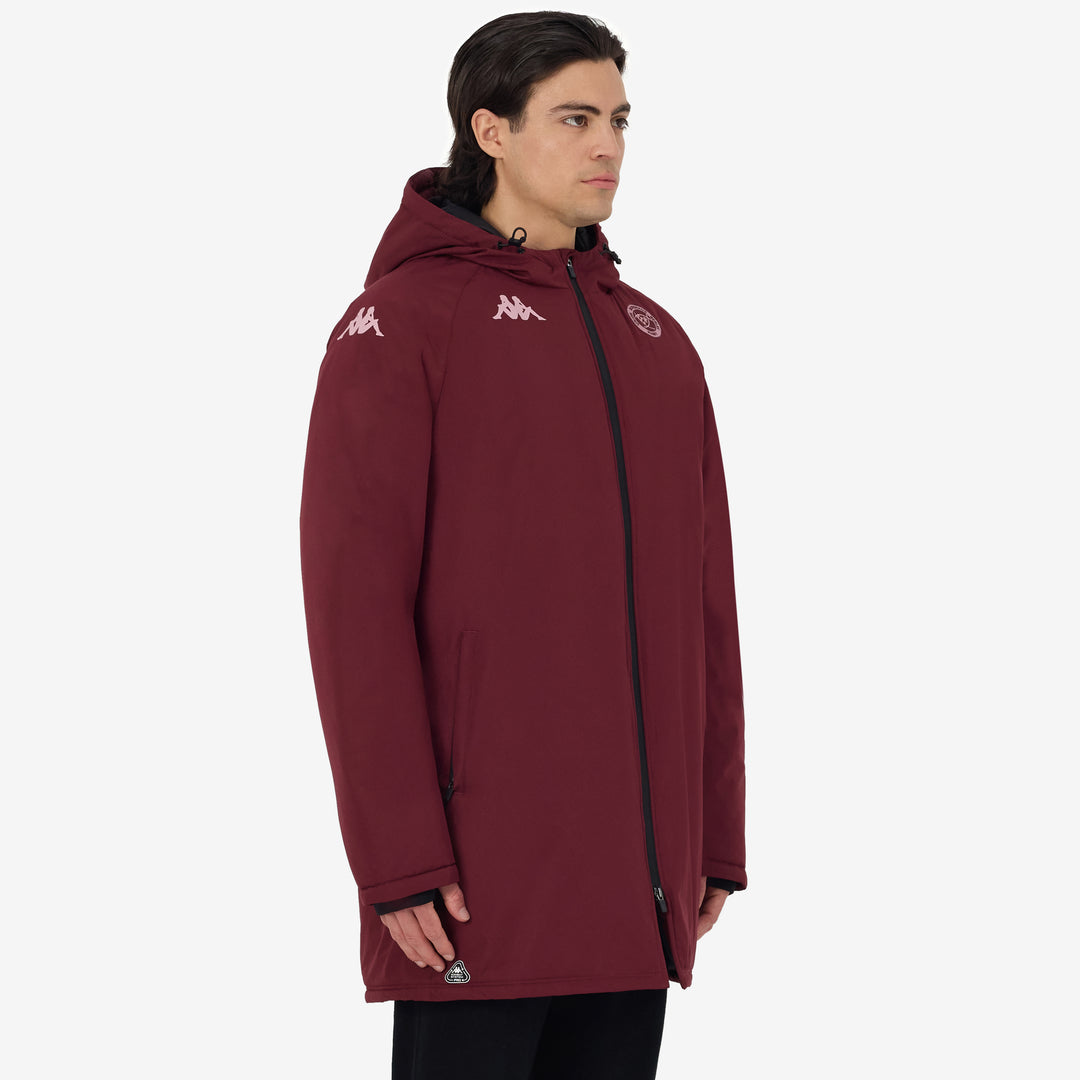 Parka Migolo Pro UBB 25/26 Rouge Homme main