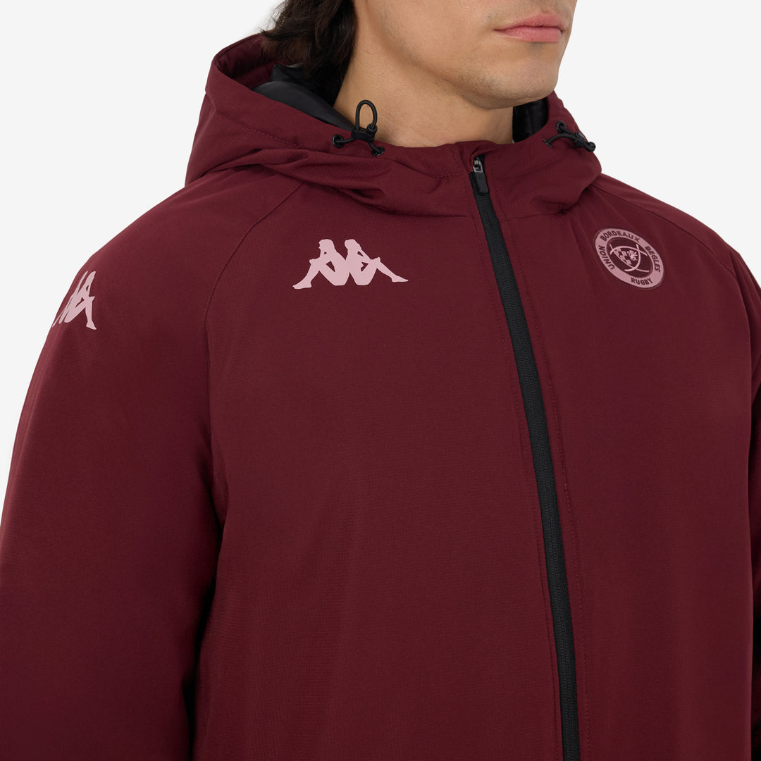Parka Migolo Pro UBB 25/26 Rouge Homme main