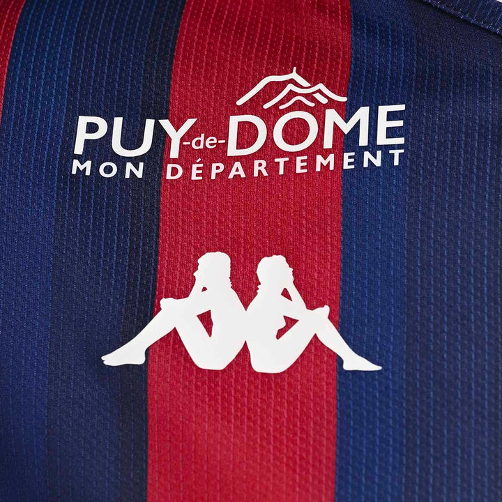 Maillot Kombat Home Clermont Foot 63 25/26 Rouge Homme