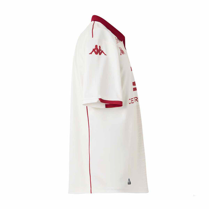 Maillot Kombat Away Clermont Foot 63 25/26 Blanc Homme 2