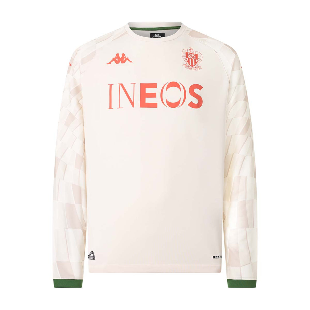 Sweatshirt Mekolopre Pro OGC Nice 25/26 Blanc Enfant 00