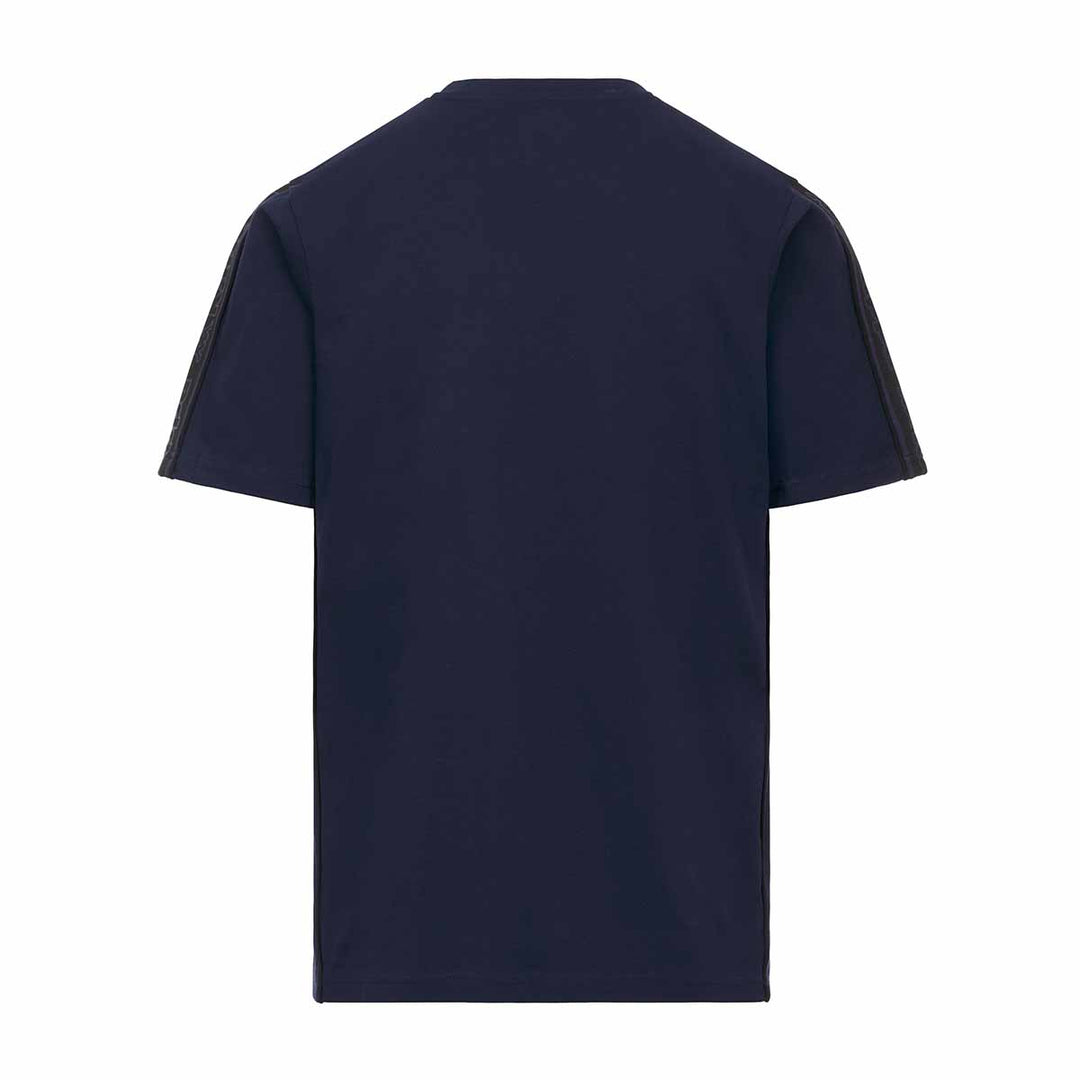T-Shirt Tape Ieeder Bleu Homme main
