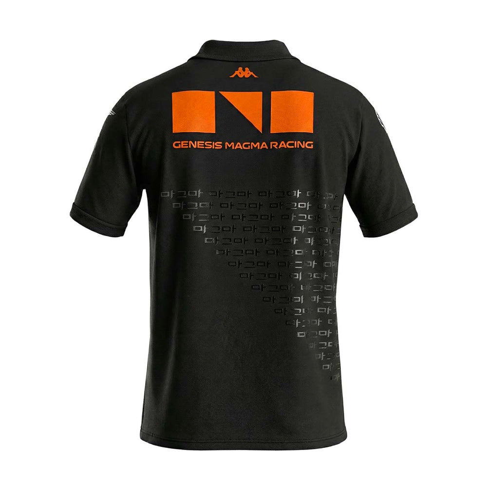 Polo Ecroz Genesis Magma Racing 2026 Noir Enfant 02