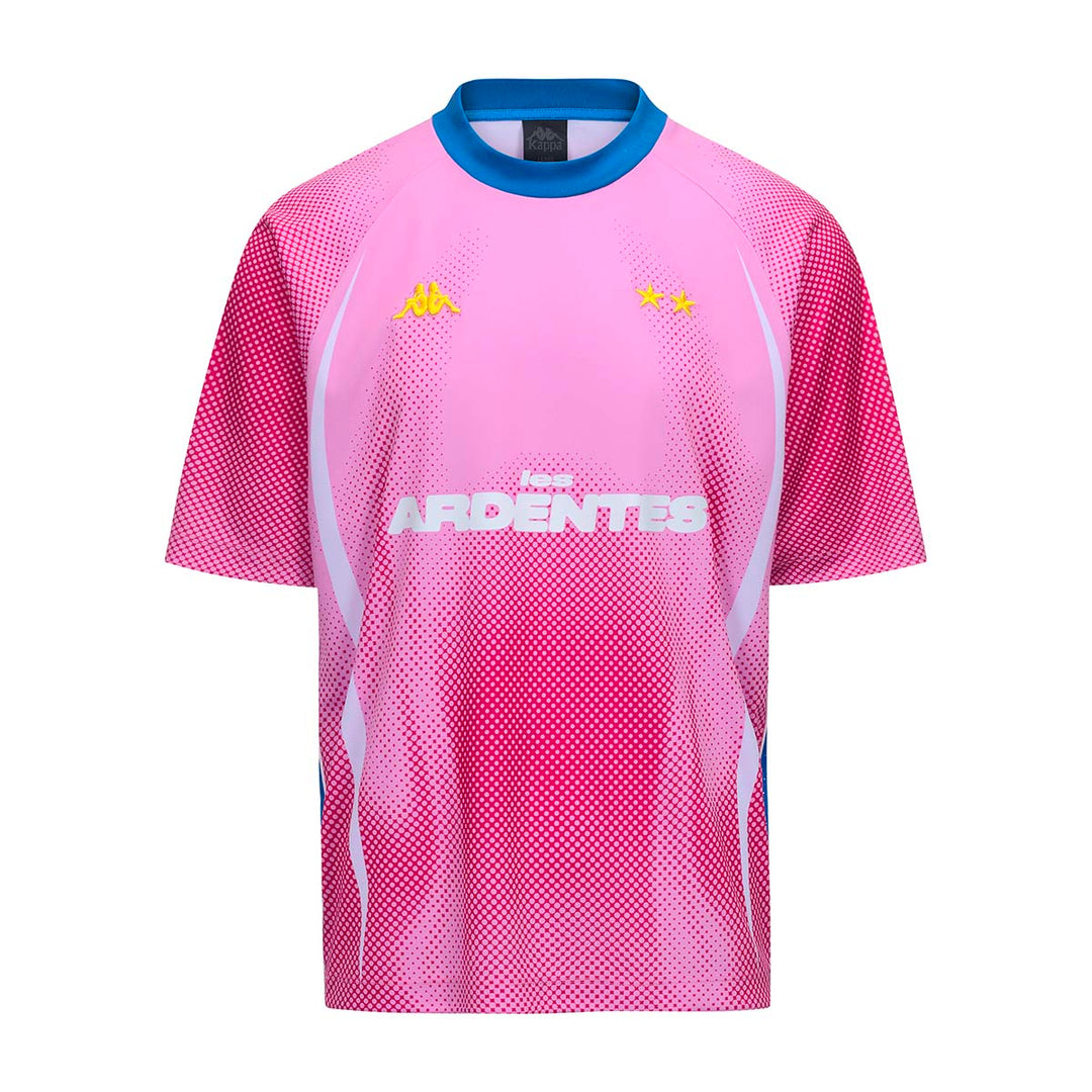Maillot Marama Les Ardentes X Kappa Rose Unisexe main