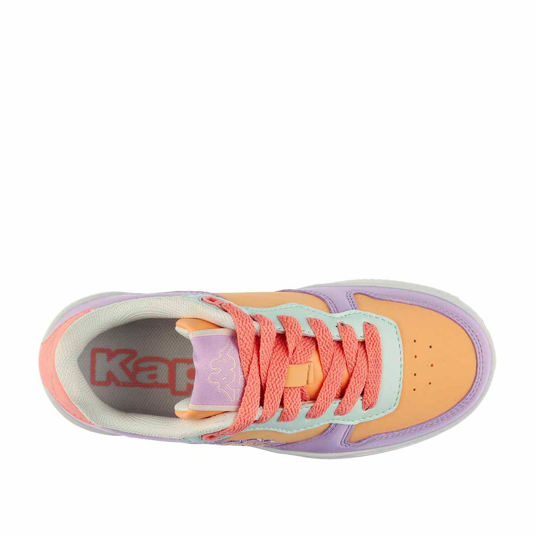 Baskets Maserta Orange Enfant main