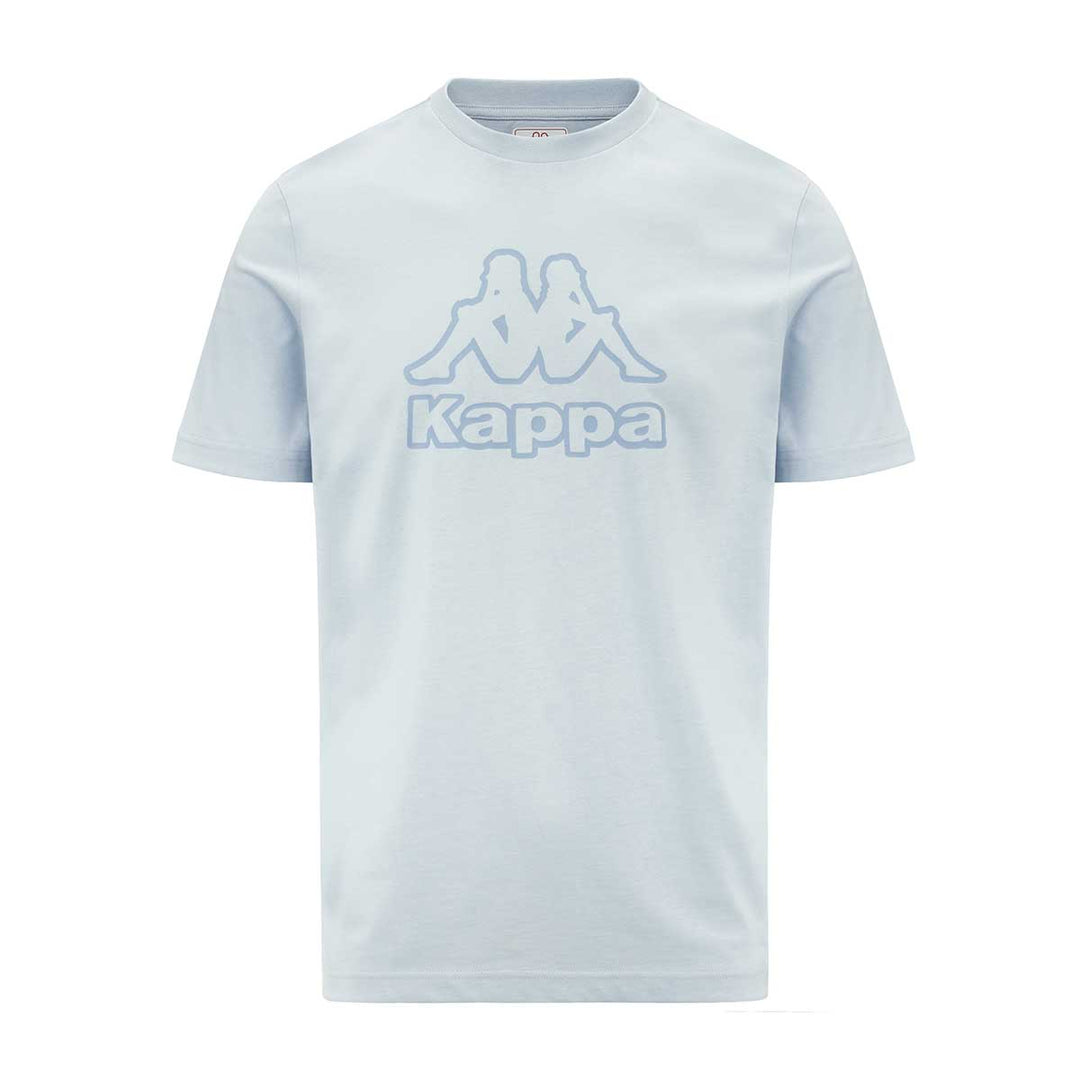 T-Shirt Cremy Bleu Homme main
