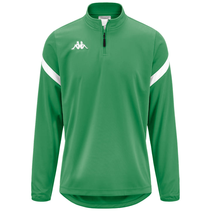Sweatshirt Dolvole Vert Homme