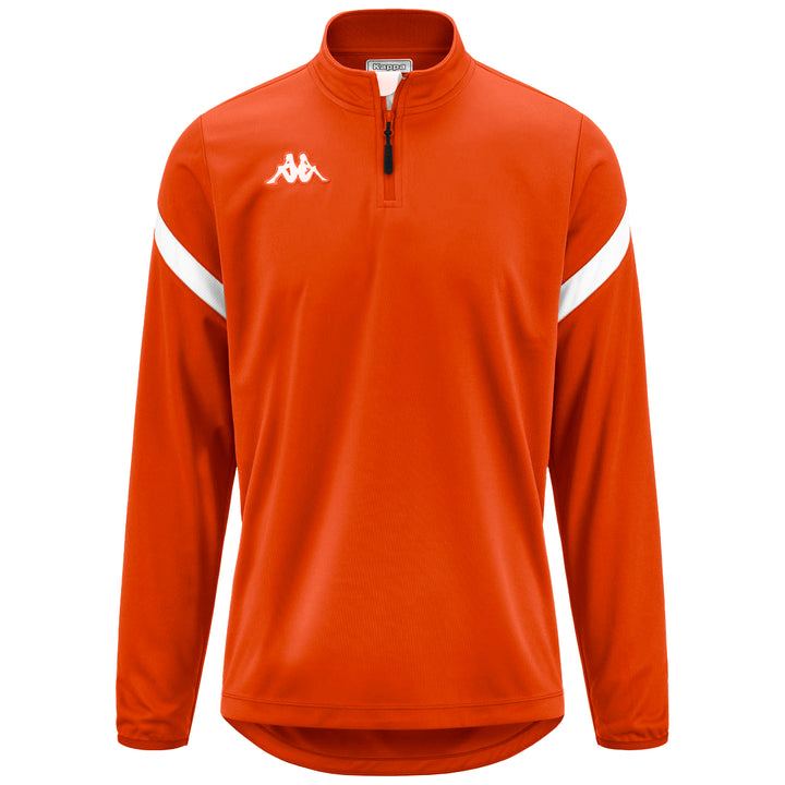 Sweatshirt Dolvole Orange Enfant