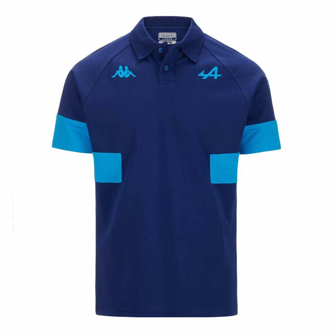 Polo Andoi BWT Alpine F1 Team 2024 Bleu Enfant