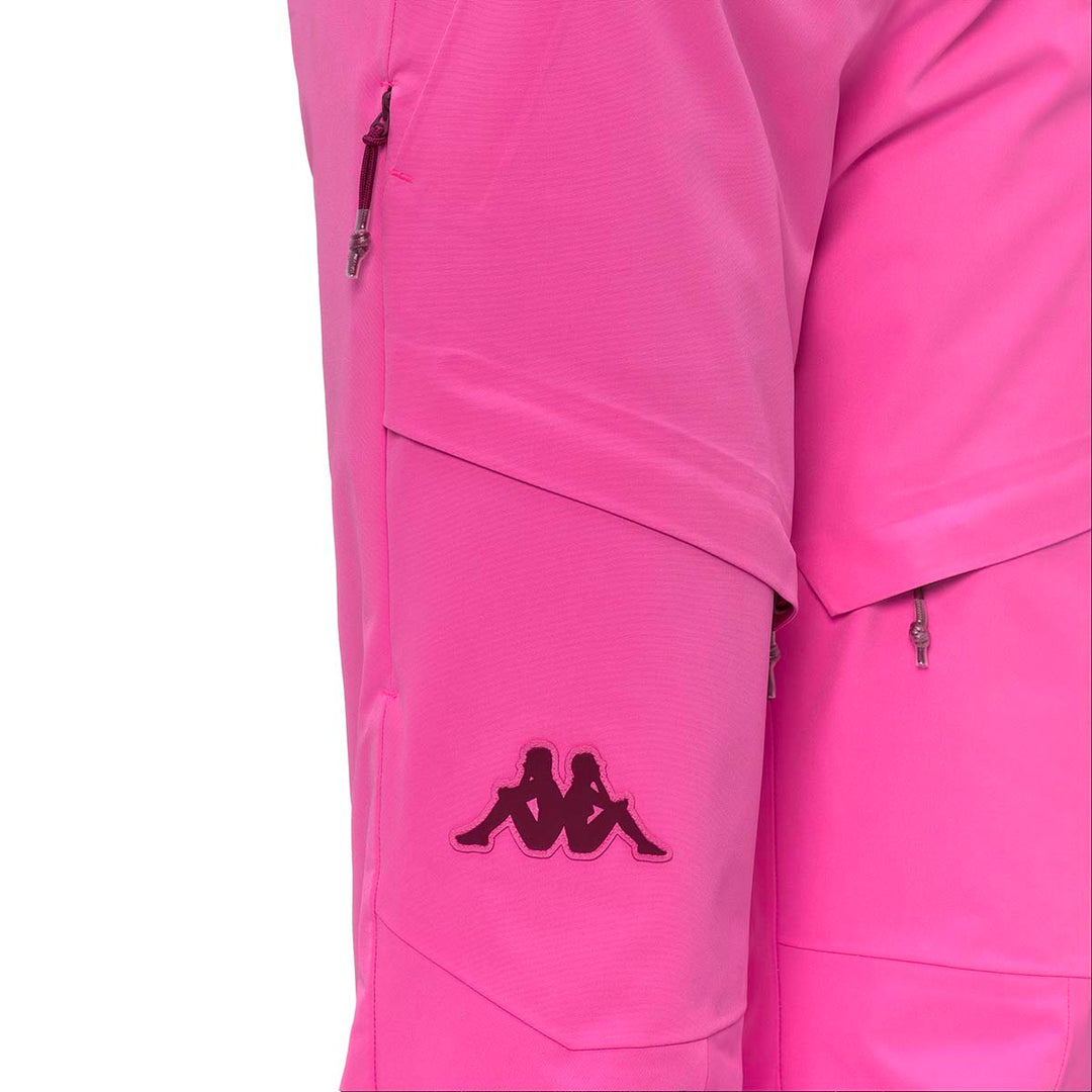 Pantalon 6Cento 665C Fuchsia Femme main