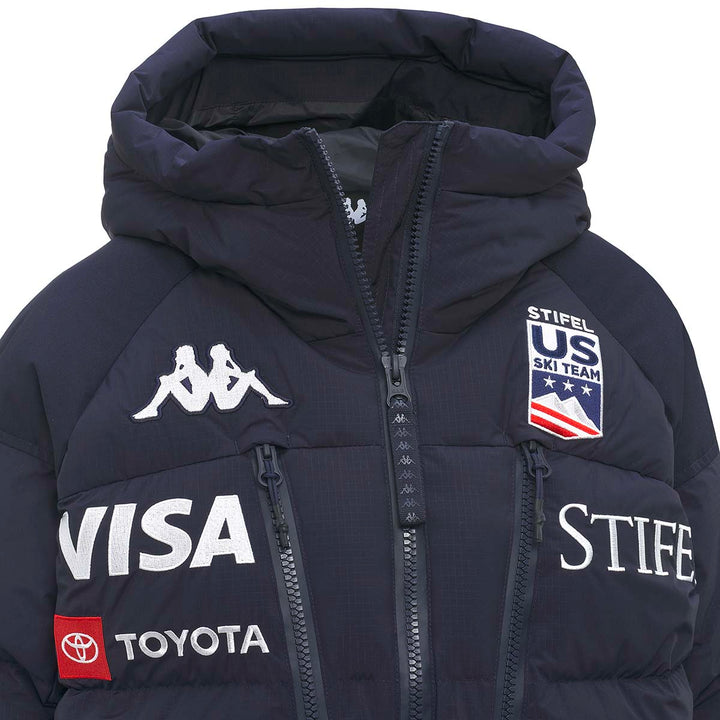 Doudoune 6Cento 668C US Ski Team Bleu Femme 5