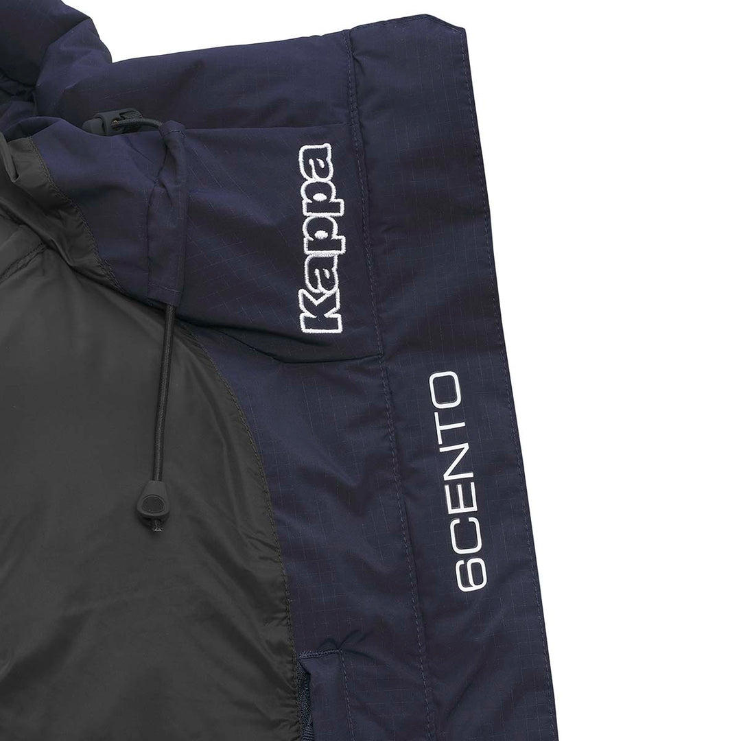 Doudoune 6Cento 668C US Ski Team Bleu Femme main