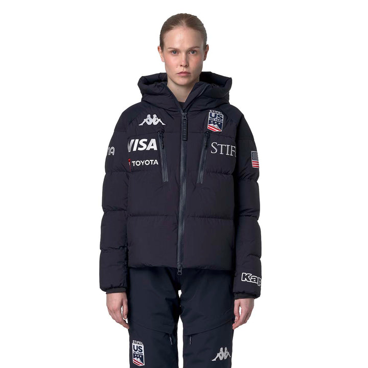 Doudoune 6Cento 668C US Ski Team Bleu Femme 1