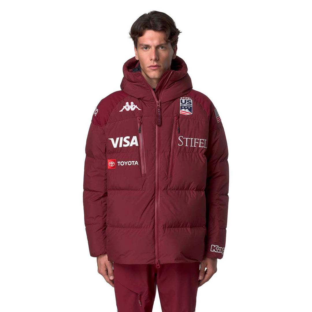 Doudoune 6Cento 662C US Ski Team Rouge Homme 00