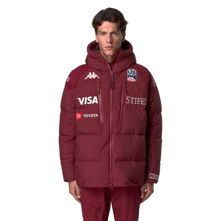 Doudoune 6Cento 662C US Ski Team Rouge Homme 1