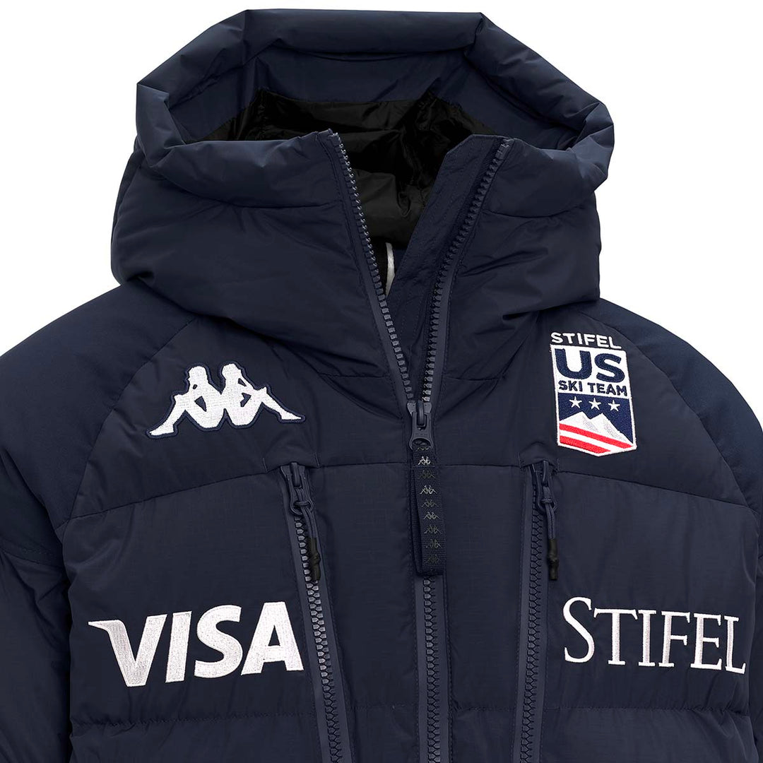 Doudoune 6Cento 662C US Ski Team Bleu Homme main