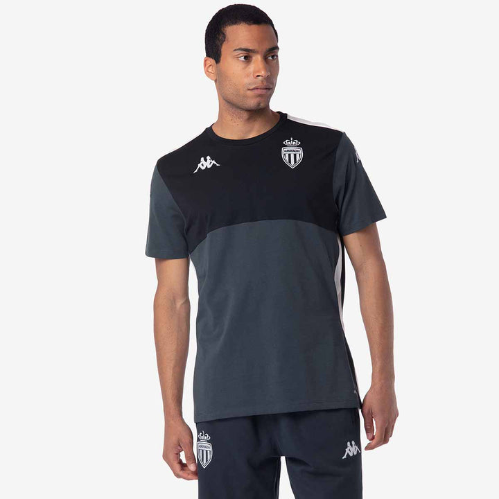 T-Shirt Ayba 8 AS Monaco 24/25 Gris Homme