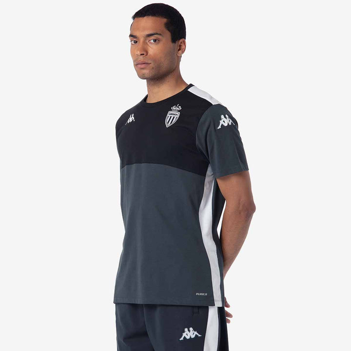 T-Shirt Ayba 8 AS Monaco 24/25 Gris Homme