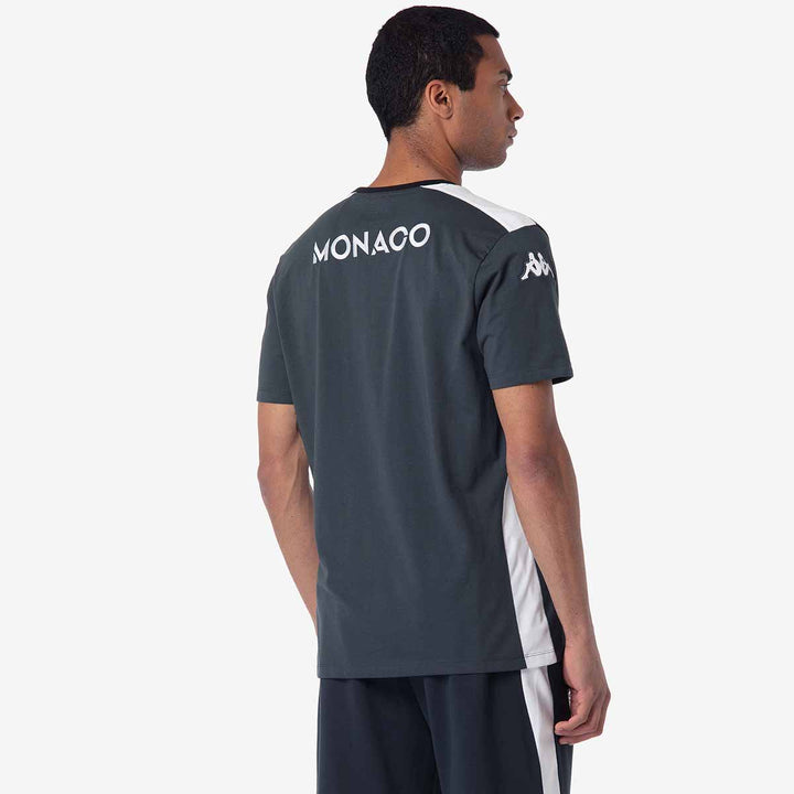 T-Shirt Ayba 8 AS Monaco 24/25 Gris Homme