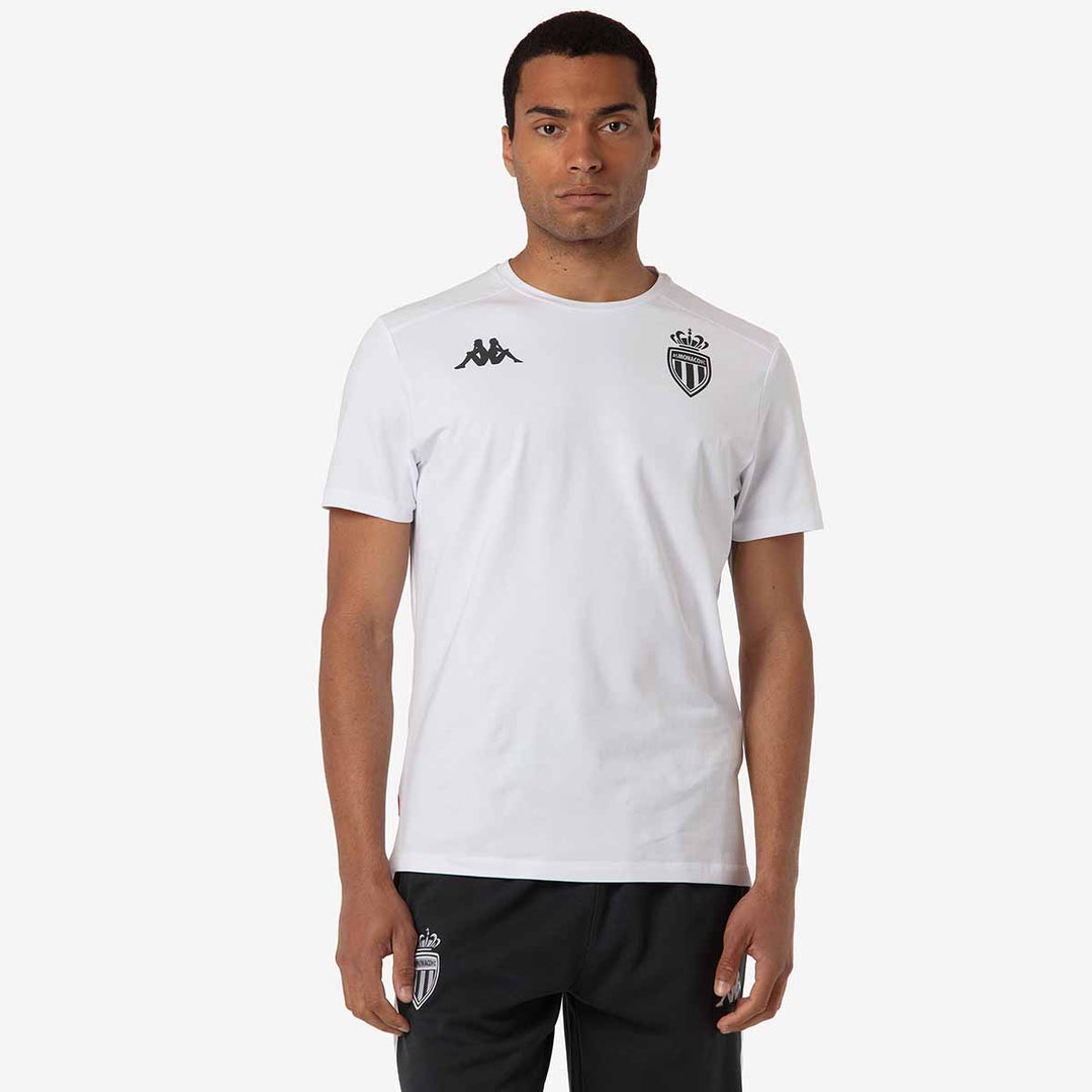 T-Shirt Amiryt AS Monaco 24/25 Blanc Homme