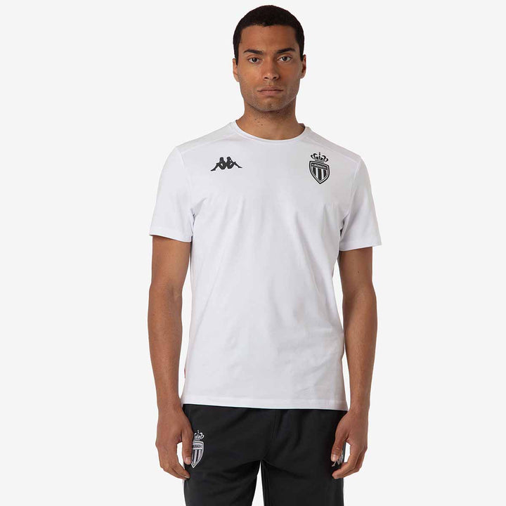 T-Shirt Amiryt AS Monaco 24/25 Blanc Homme
