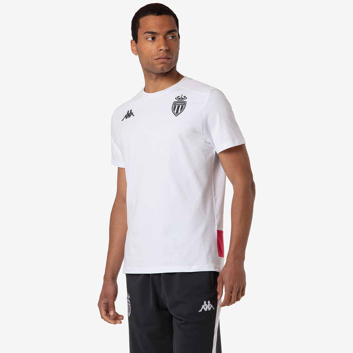 T-Shirt Amiryt AS Monaco 24/25 Blanc Homme