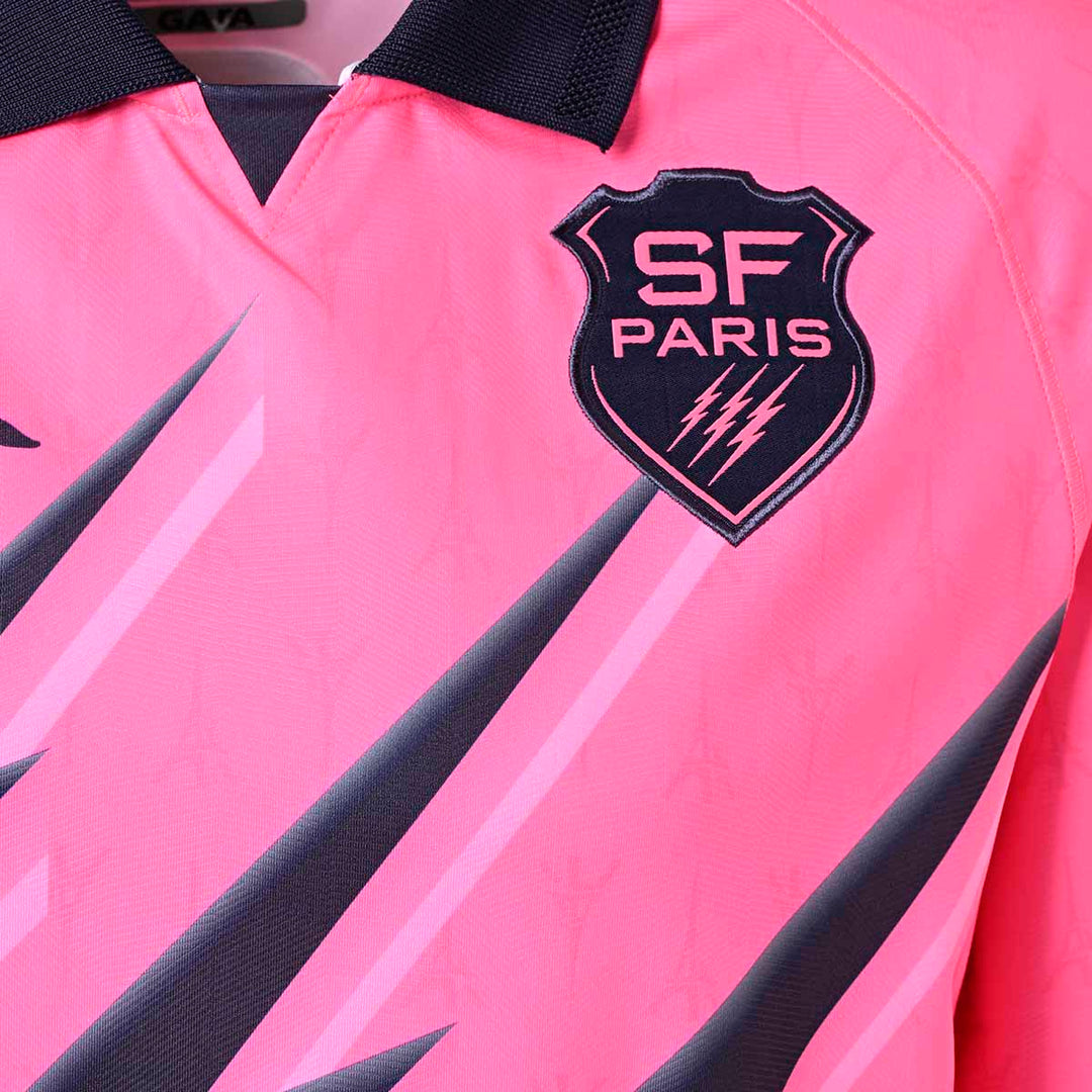 Maillot Kombat Home Stade Francais Paris 24/25 Rose Homme