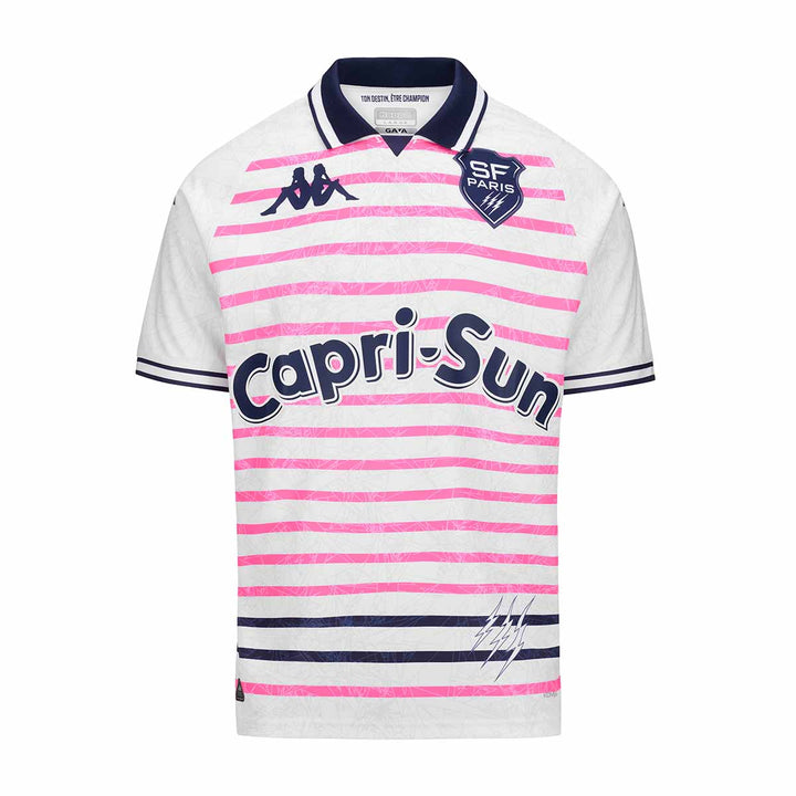 Maillot Kombat Third Stade Francais Paris 24/25 Blanc Homme