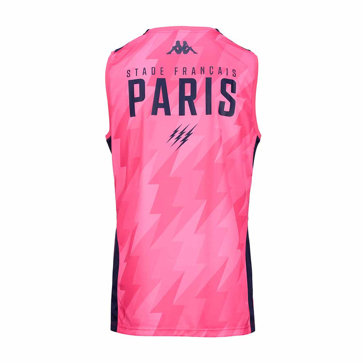 Débardeur Abriz Pro 8 Stade Francais Paris 24/25 Rose Homme