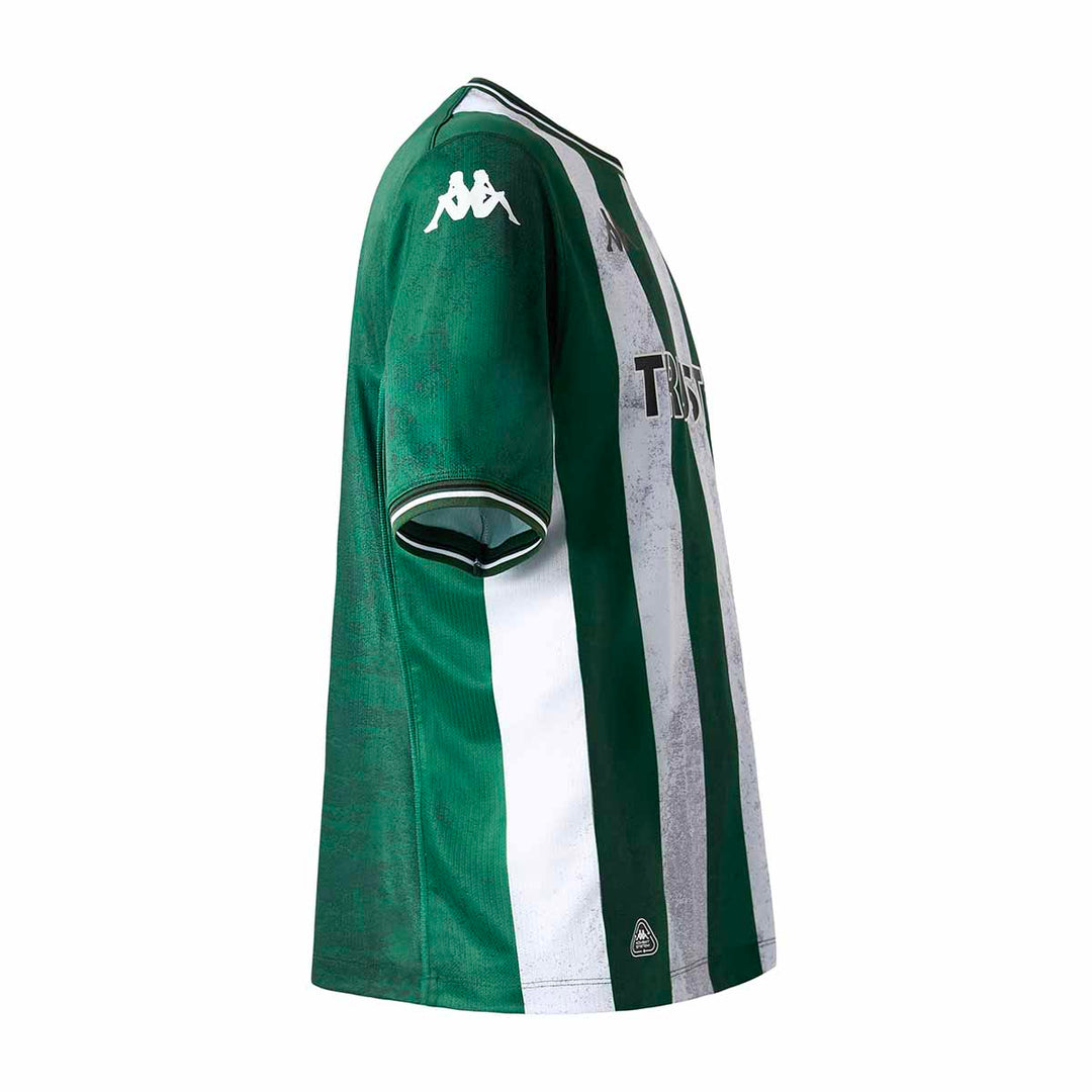 Maillot Kombat Béton Rayé Red Star 25/26 Vert Homme