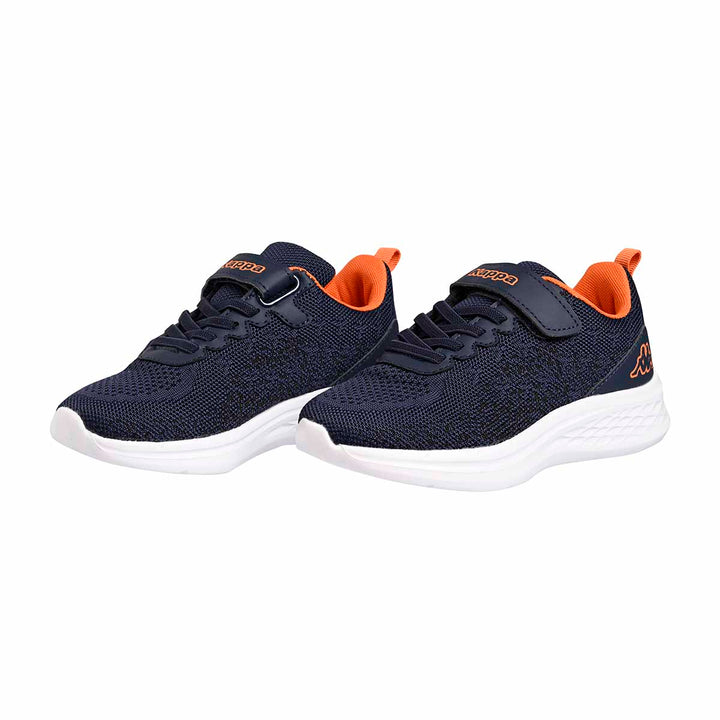 Baskets Logo Rostie Ev Bleu Enfant