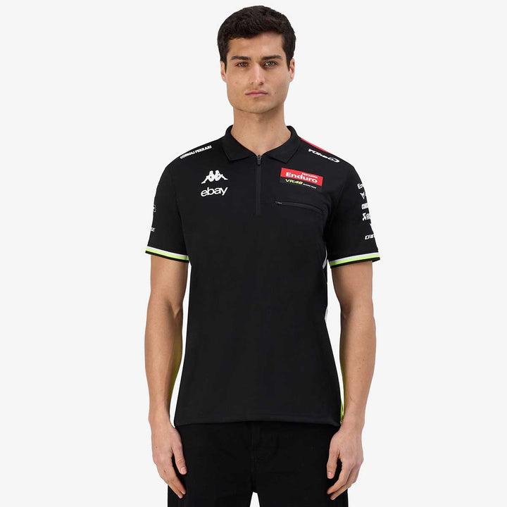 Polo Acriz VR46 2025 Noir Homme