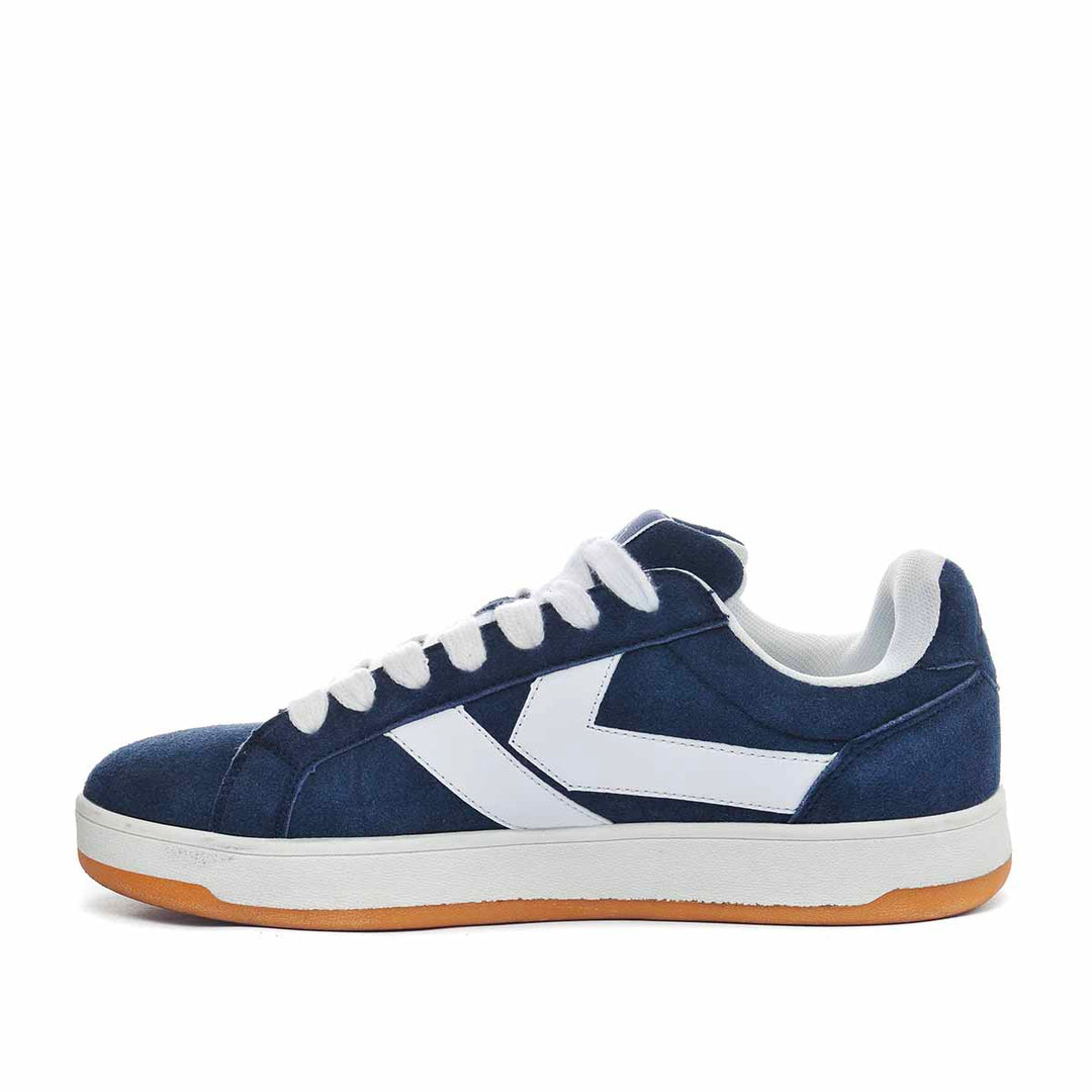 Baskets Marlon Bleu Homme main