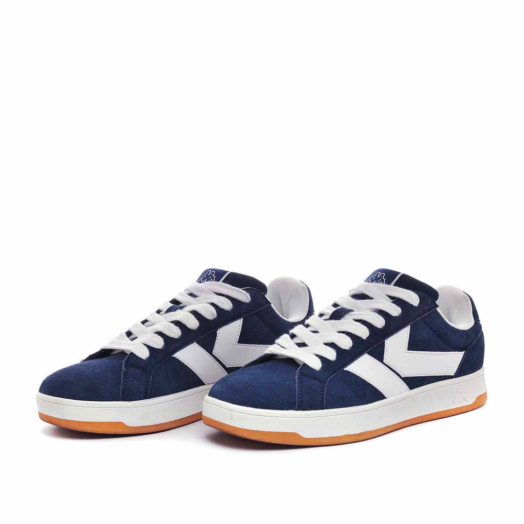 Baskets Marlon Bleu Homme main
