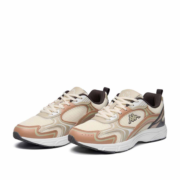 Baskets Mygido Beige Unisexe 2