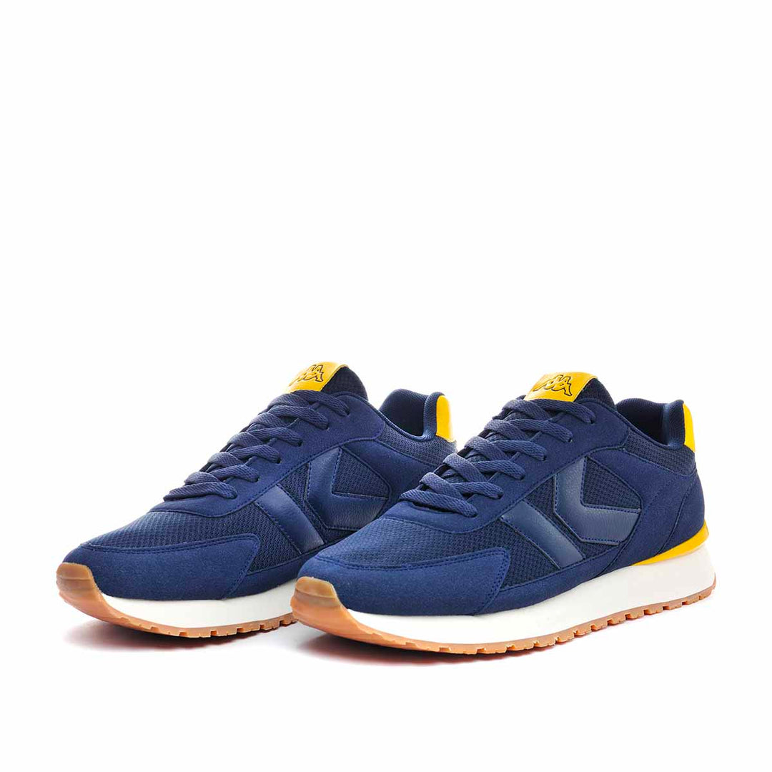 Baskets Martin Bleu Homme main