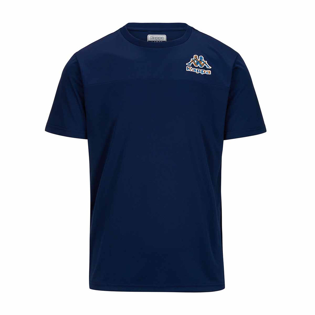 T-Shirt Logo Fabio Bleu Homme