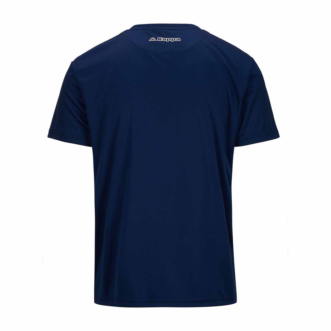 T-Shirt Logo Fabio Bleu Homme