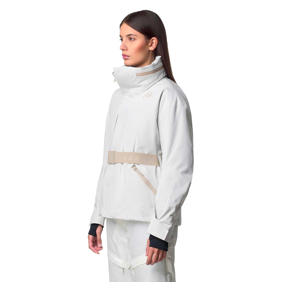 Manteau 6Cento 679 Blanc Femme main