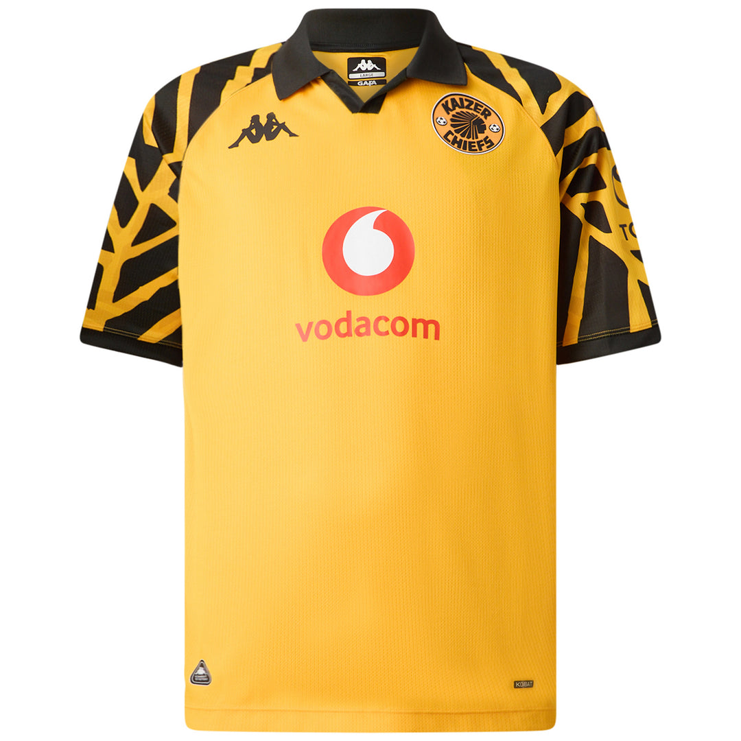 Maillot Kombat Home Kaizer Chiefs 25/26 Jaune Homme 00