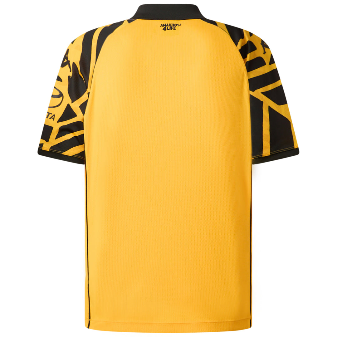 Maillot Kombat Home Kaizer Chiefs 25/26 Jaune Homme main