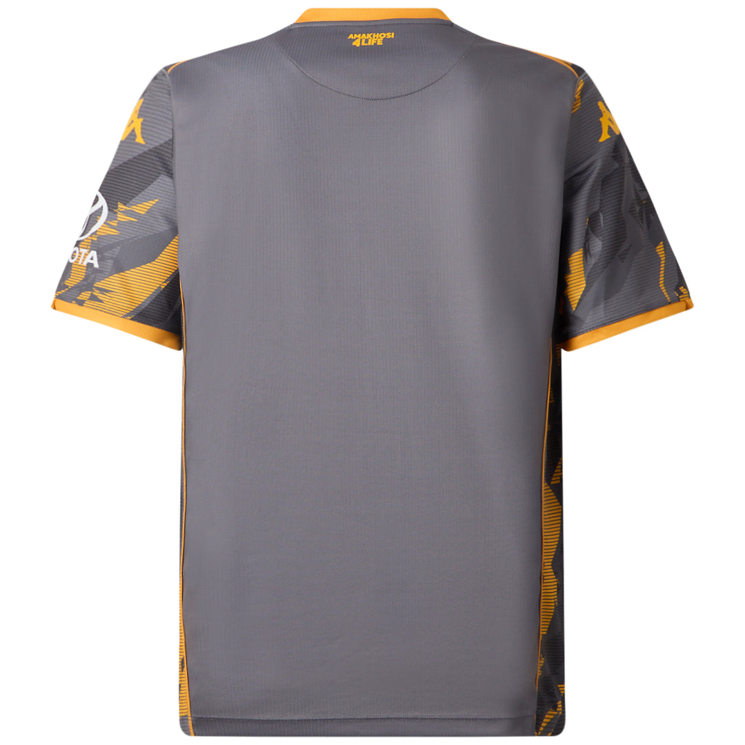 Maillot Kombat Away Kaizer Chiefs 25/26 Gris Homme main
