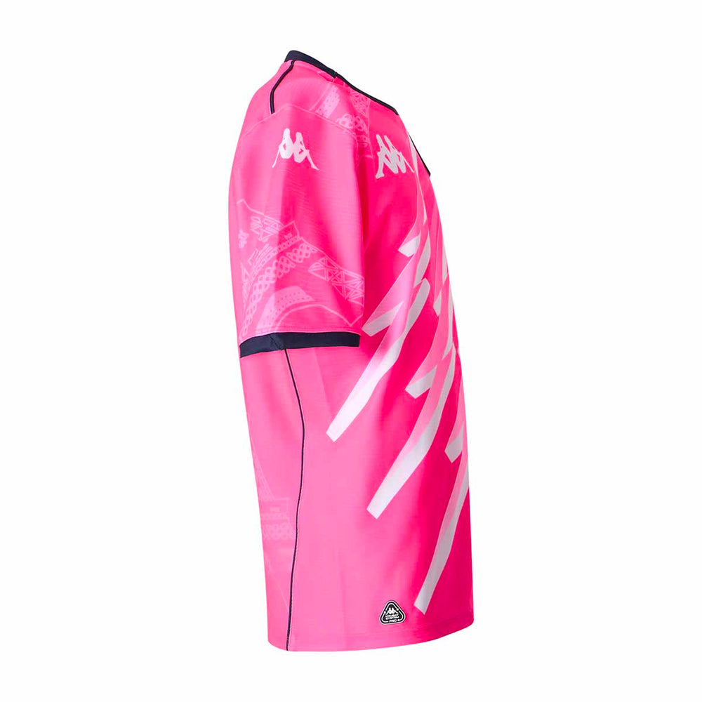 Maillot Kombat Pro Home Stade Francais Paris 25/26 Rose Homme 02