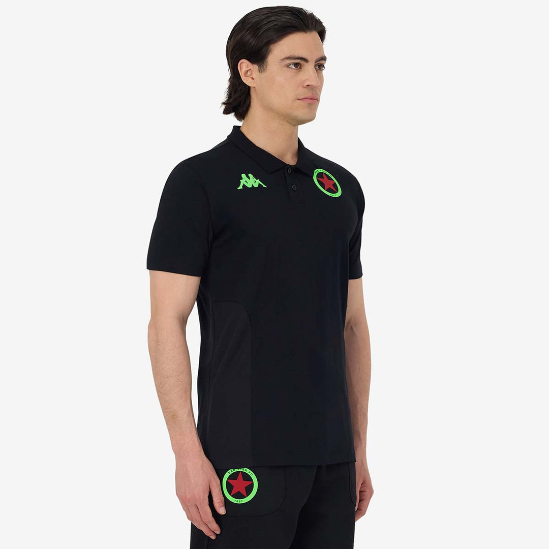 Polo Minditti Red Star 25/26 Noir Homme